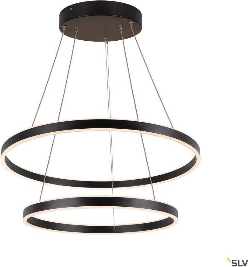 SLV LED-Pendelleuchte sw 3000/4000K 1004767