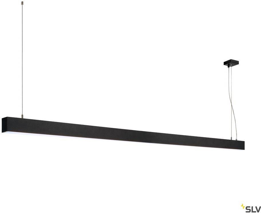 SLV LED-Pendelleuchte 4000K schwarz 1001409