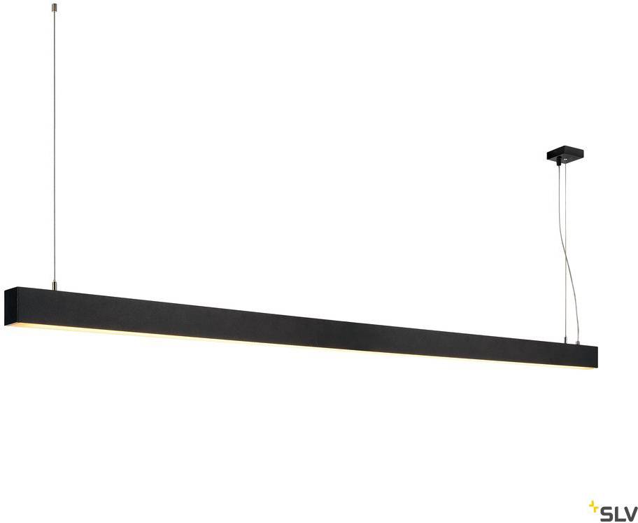 SLV LED-Pendelleuchte 3000K schwarz 1001406