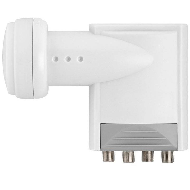 Universal Twin LNB digitaler SAT-LNB DVB-S2 für 2 Teilnehmer 4K, HDTV, 3D Empfang