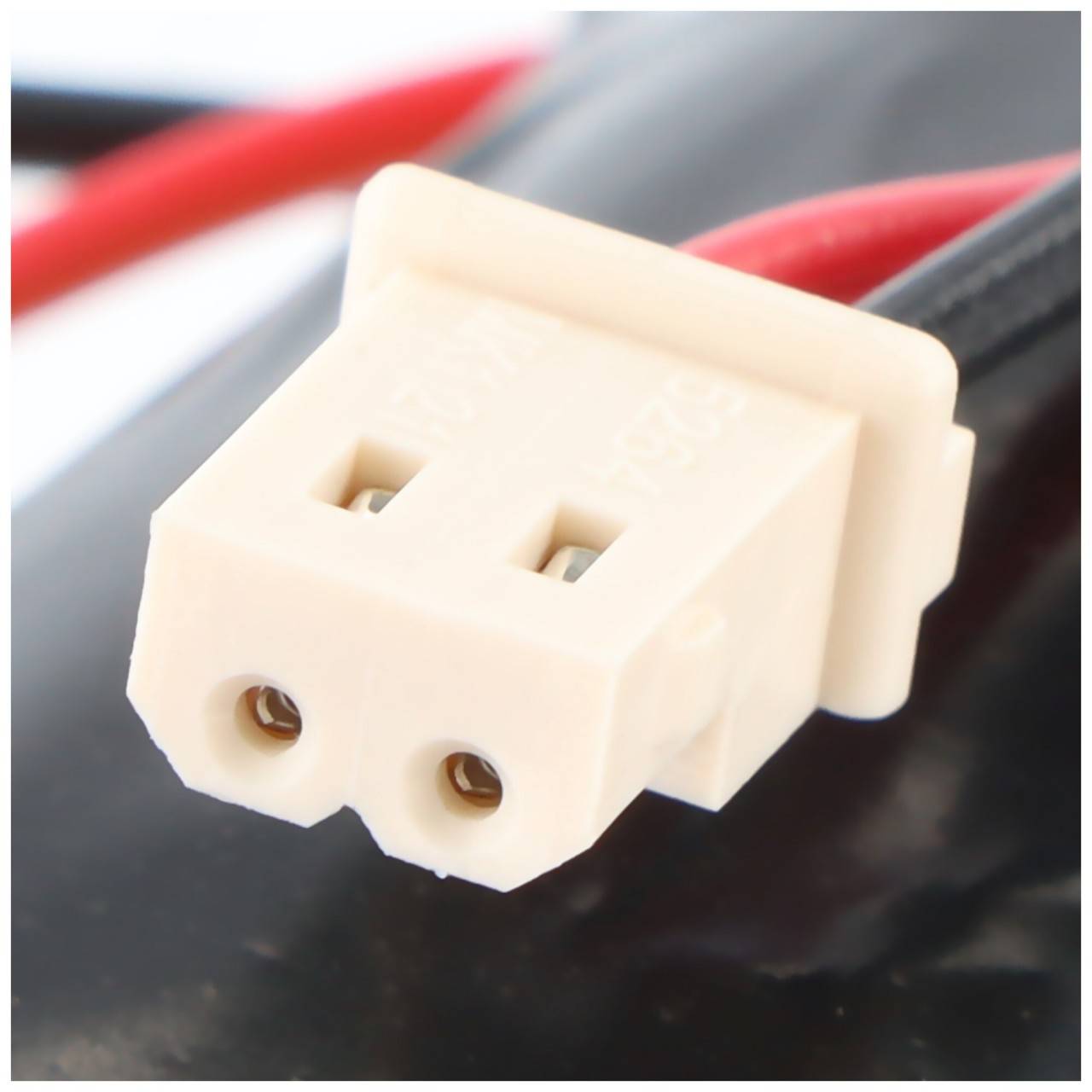 Notleuchtenakku NiMH 3,6V 1500mAh F1x3 Mignon AA mit 110mm Kabel und Stecker, ersetzt Beghelli 415097001