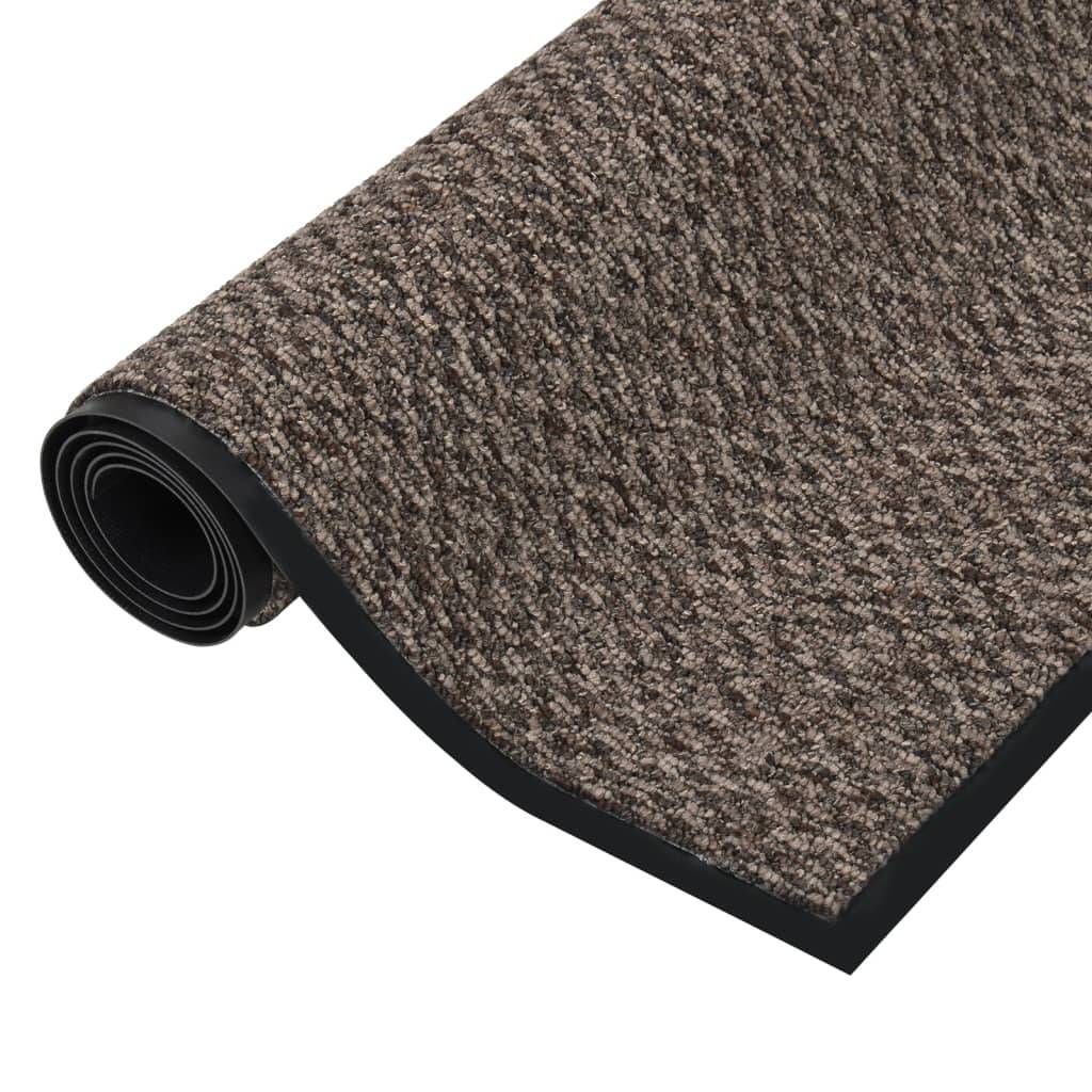 vidaXL Fußmatte Beige 80x120 cm
