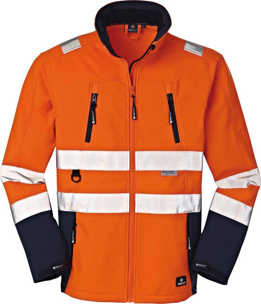 JackePittsburgh,Softshellleuchtorange/navy,Gr.S - Artikel: 4031301045441