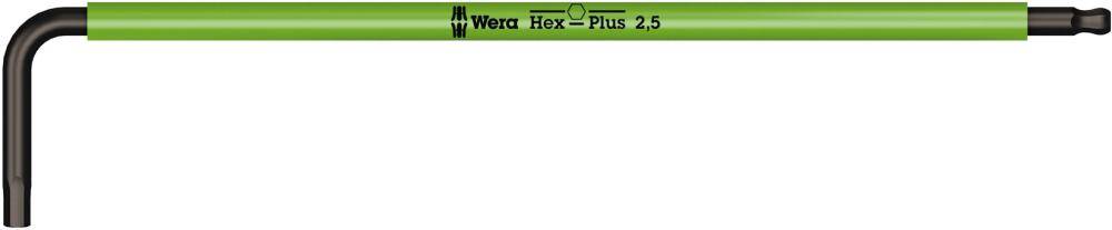 Winkelschraubendreher Multicolor mit Kugelkopf 2,5mm Wera - Artikel: 4013288167859