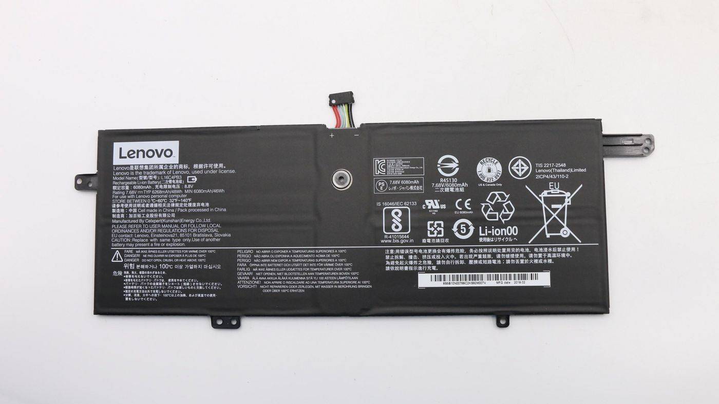 Lenovo Battery 37.68V 48Wh 4 Cell