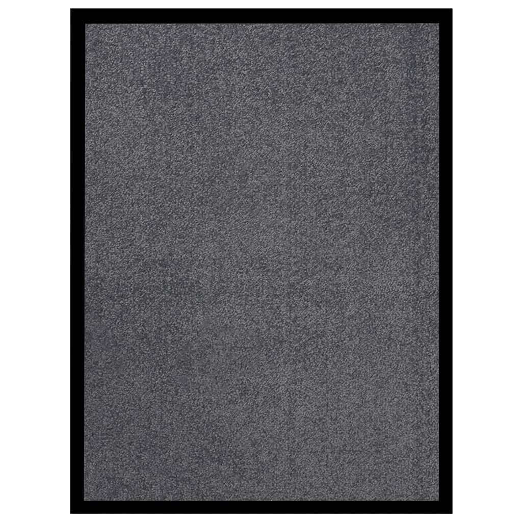 vidaXL Fußmatte Anthrazit 40x60 cm