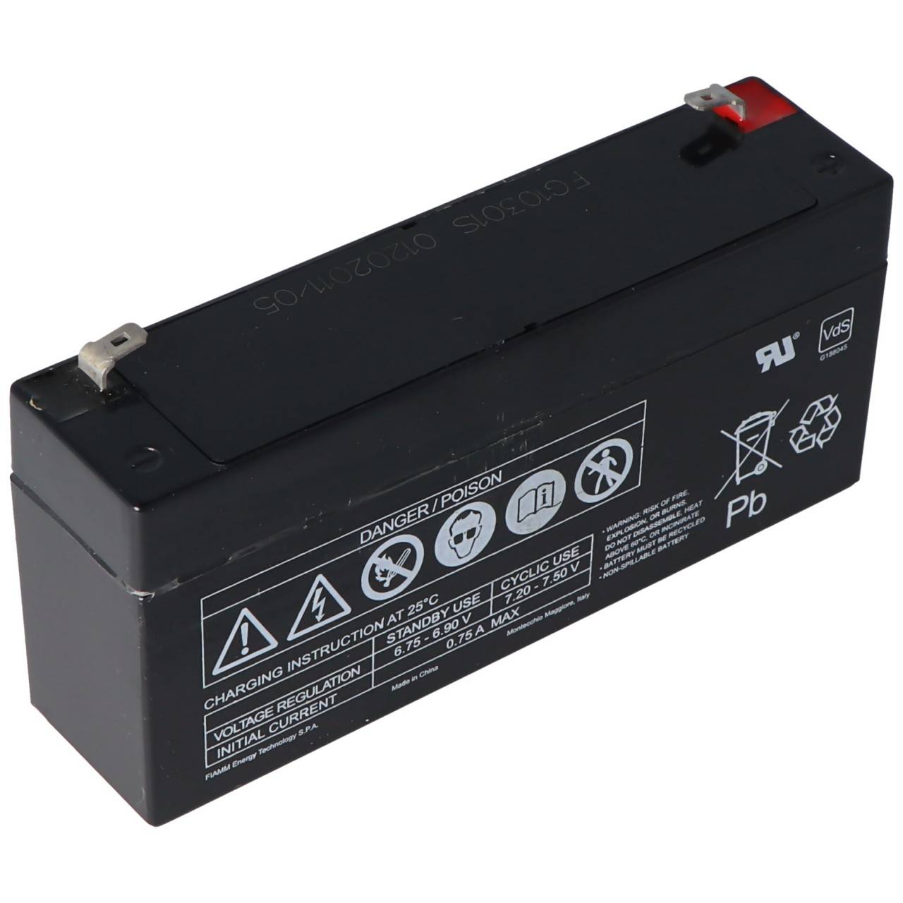 Fiamm FG10301 Blei Akku, 3,0Ah