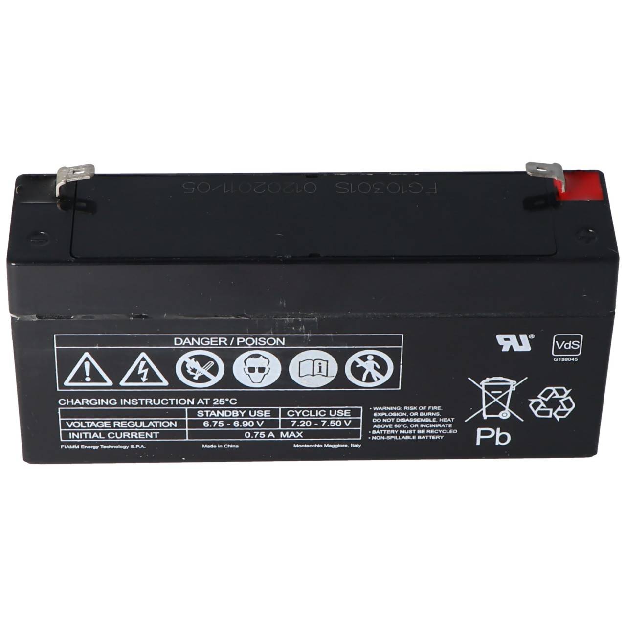 Fiamm FG10301 Blei Akku, 3,0Ah