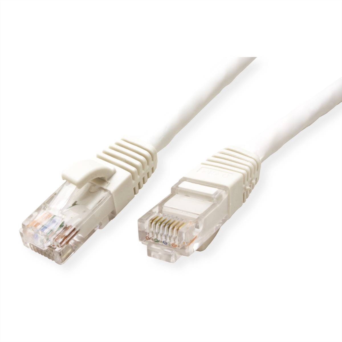 VALUE Patchkabel Kat.6 (Class E) UTP, LSOH, weiß, 7 m