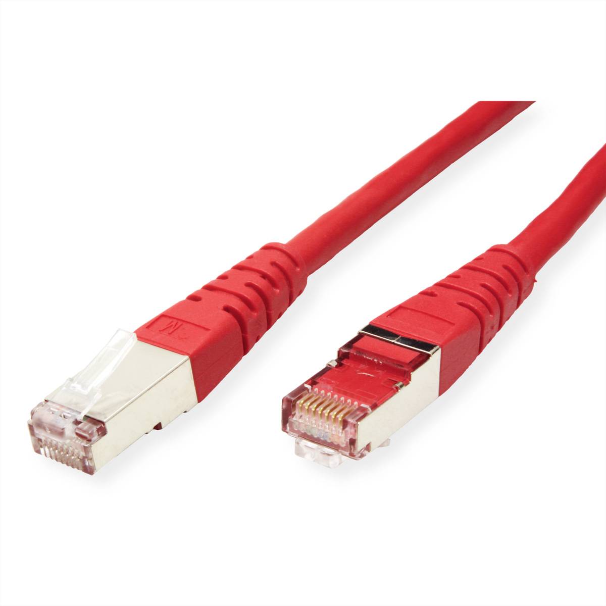 ROLINE Patchkabel Kat.6 (Class E) S/FTP (PiMF), rot, 20 m