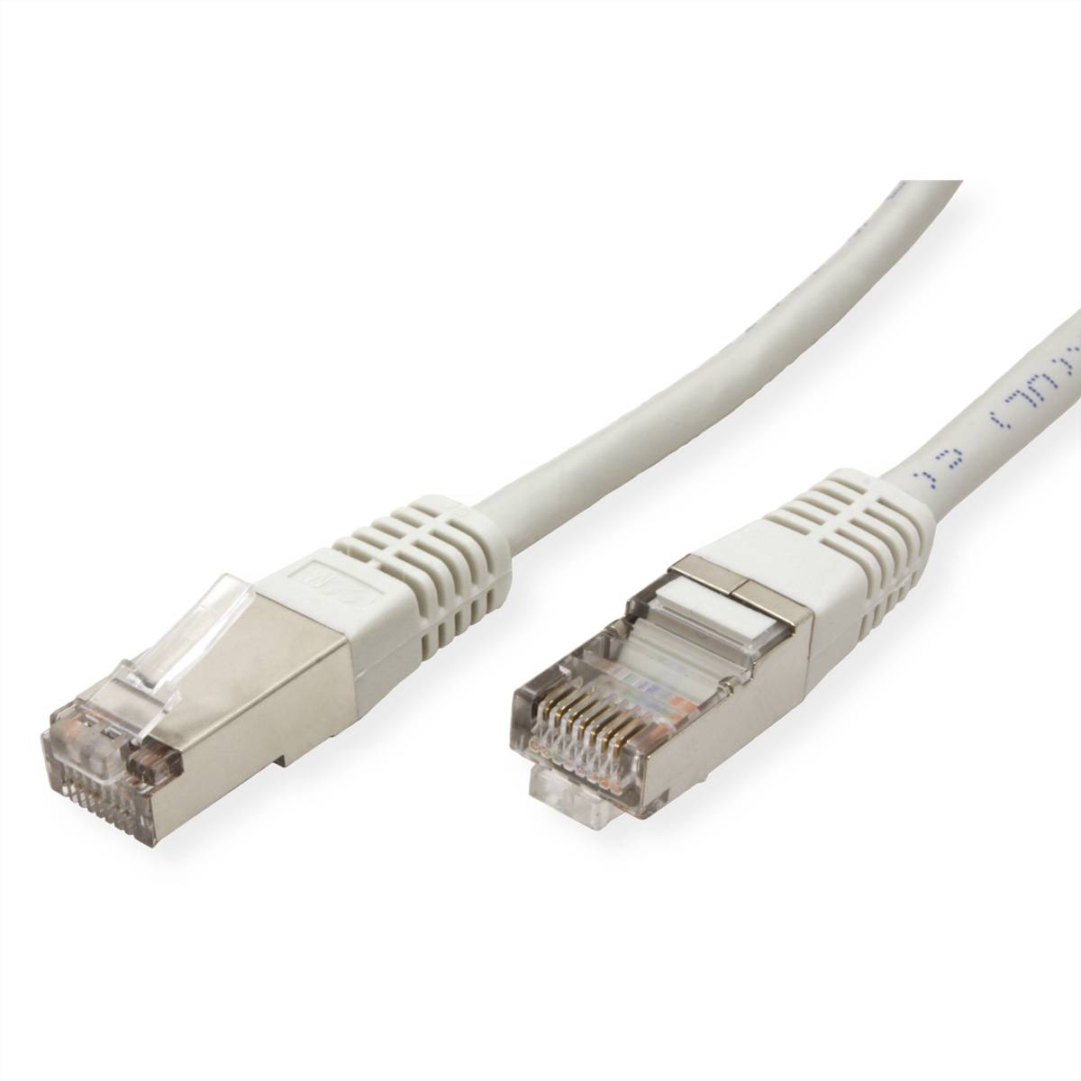 ROLINE Patchkabel Kat.5e (Class D) S/FTP, grau, 20 m