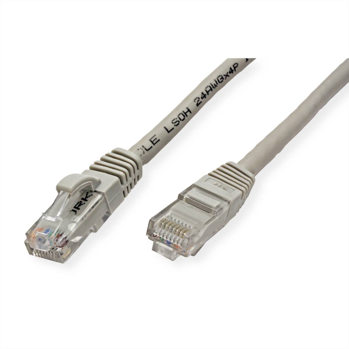 VALUE Patchkabel Kat.6 (Class E) UTP, LSOH, grau, 0,5 m