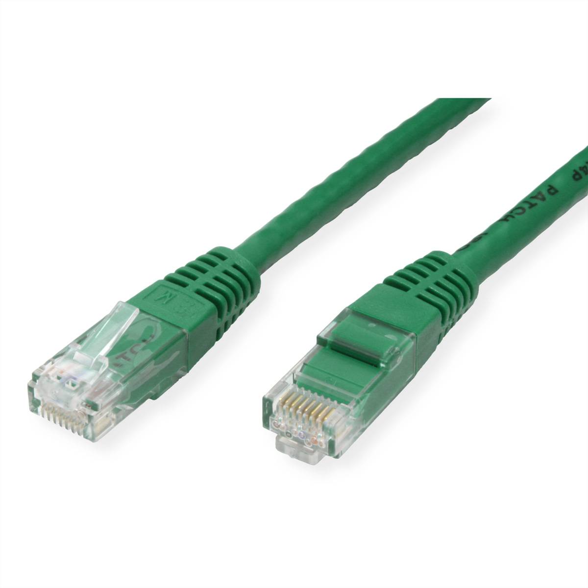 VALUE Patchkabel Kat.6 (Class E) UTP, grün, 2 m