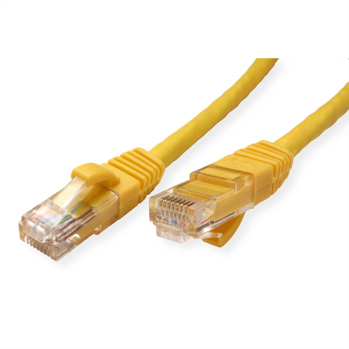 VALUE Patchkabel Kat.6 (Class E) UTP, LSOH, gelb, 2 m