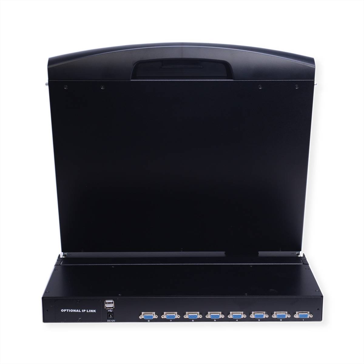 VALUE 19"-KVM-Switch, 8-Port, 43 cm (17") TFT (4:3), VGA, USB, Tastaturlayout D