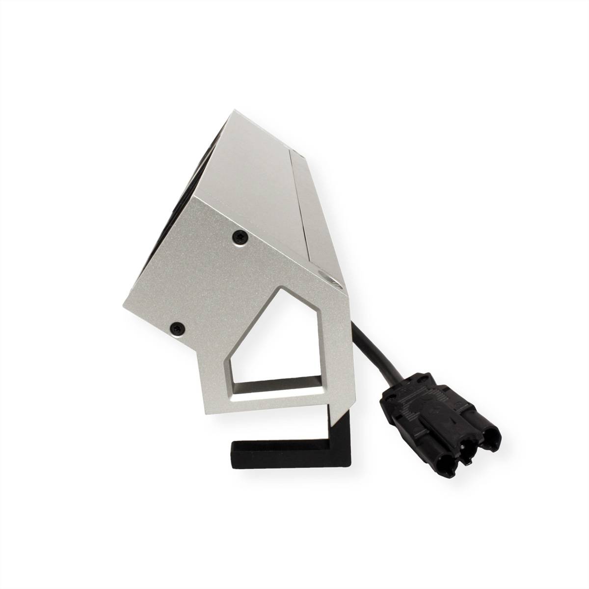 Bachmann 902.402 Steckdosenleiste ohne Schalter Schwarz, Aluminium Schutzkontakt