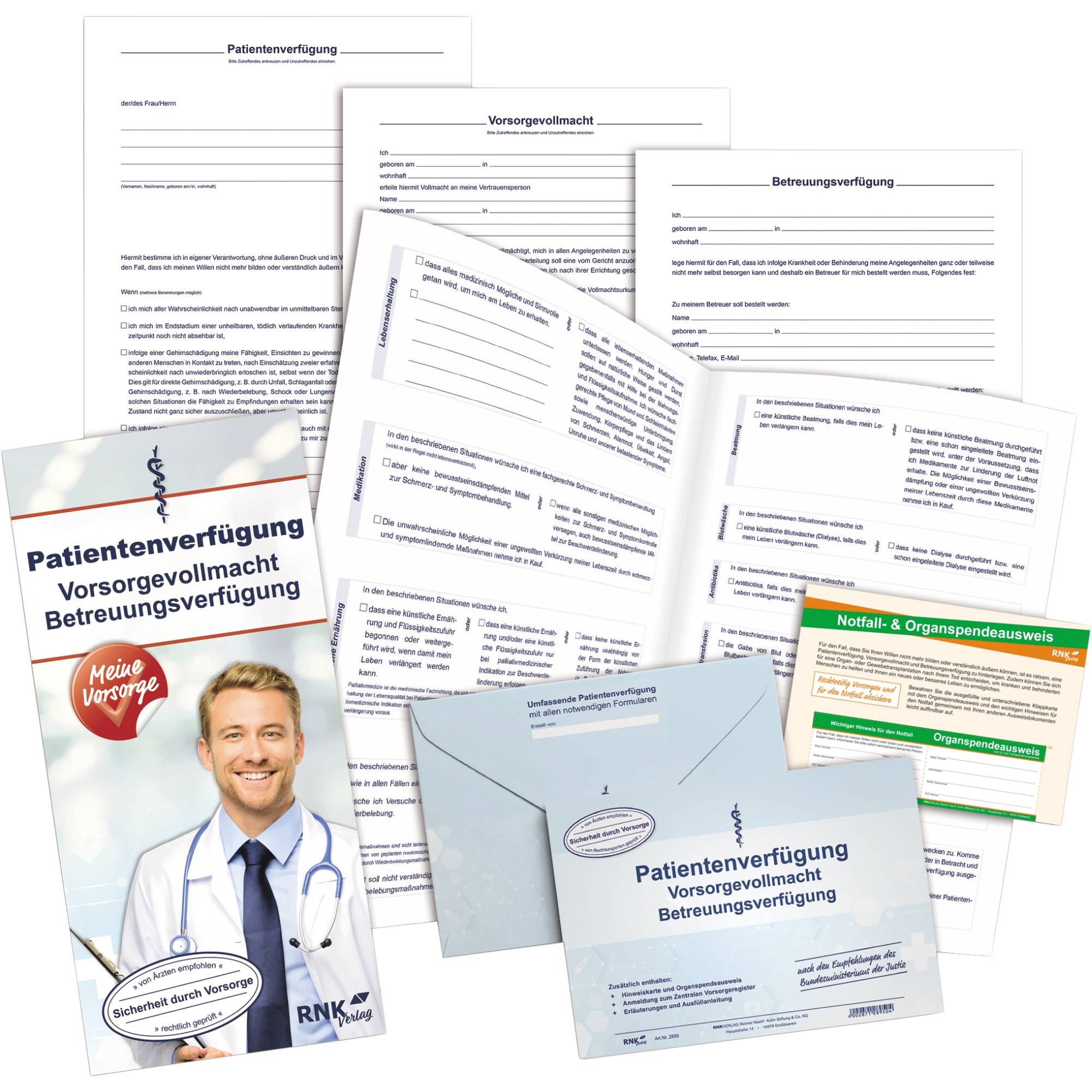 RNK Patientenverfügung 2895 DIN C5 0 - Artikel: 114208600