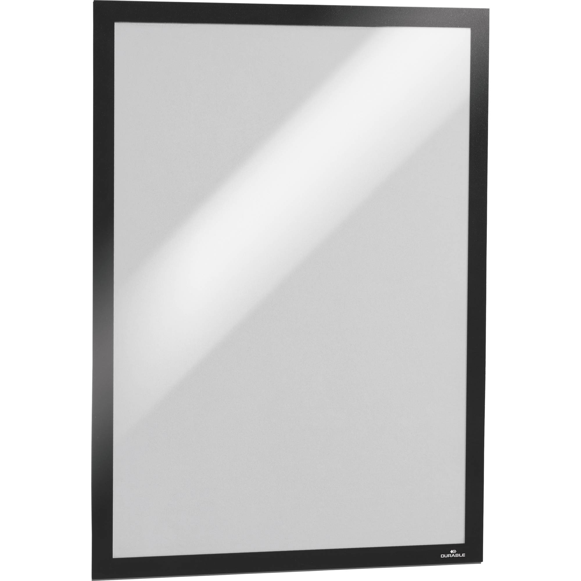 DURABLE Informationsrahmen DURAFRAME, schwarz, selbstklebend, A3, 2 Stück/VE