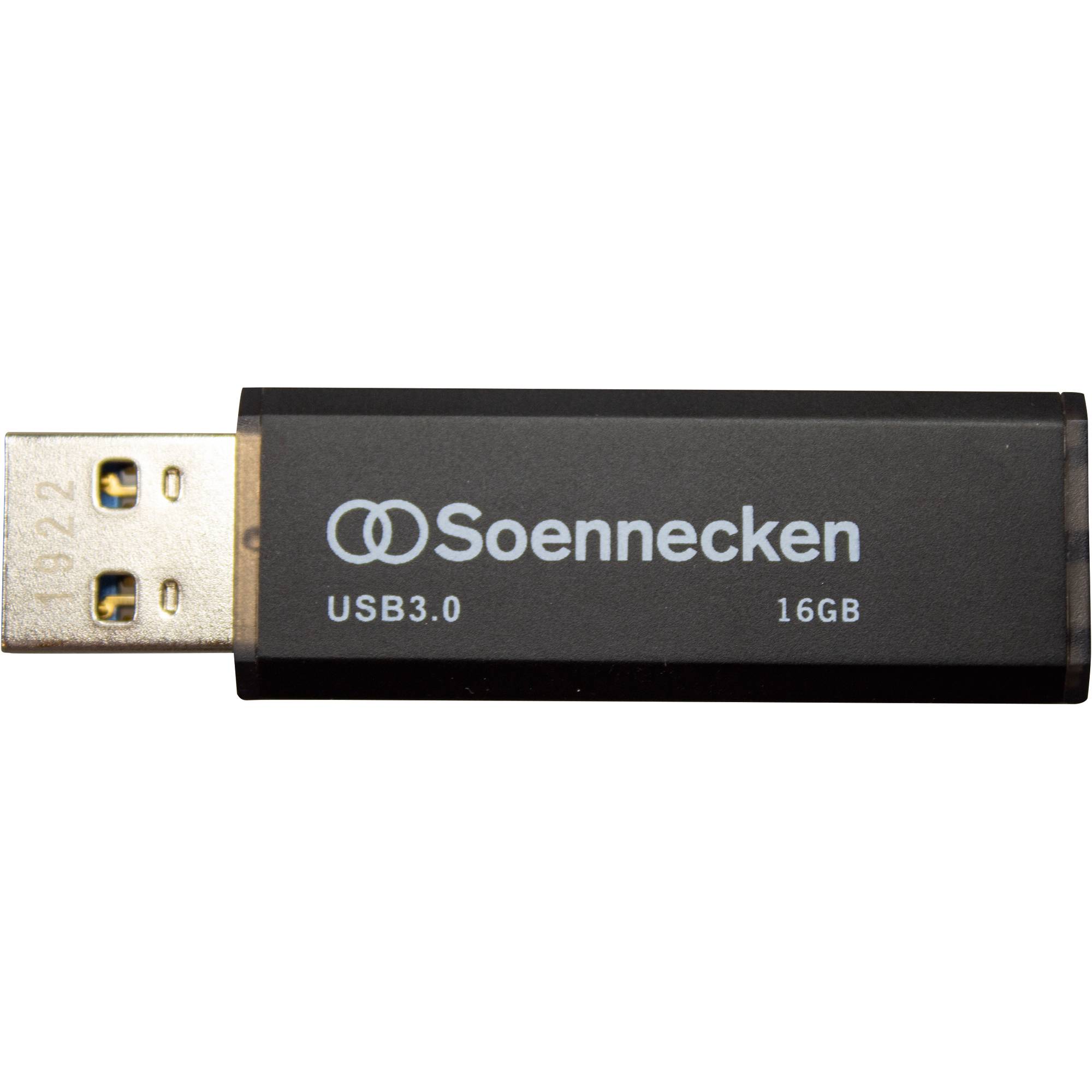 USB-Stick 3.0 16GB schwarz/silber