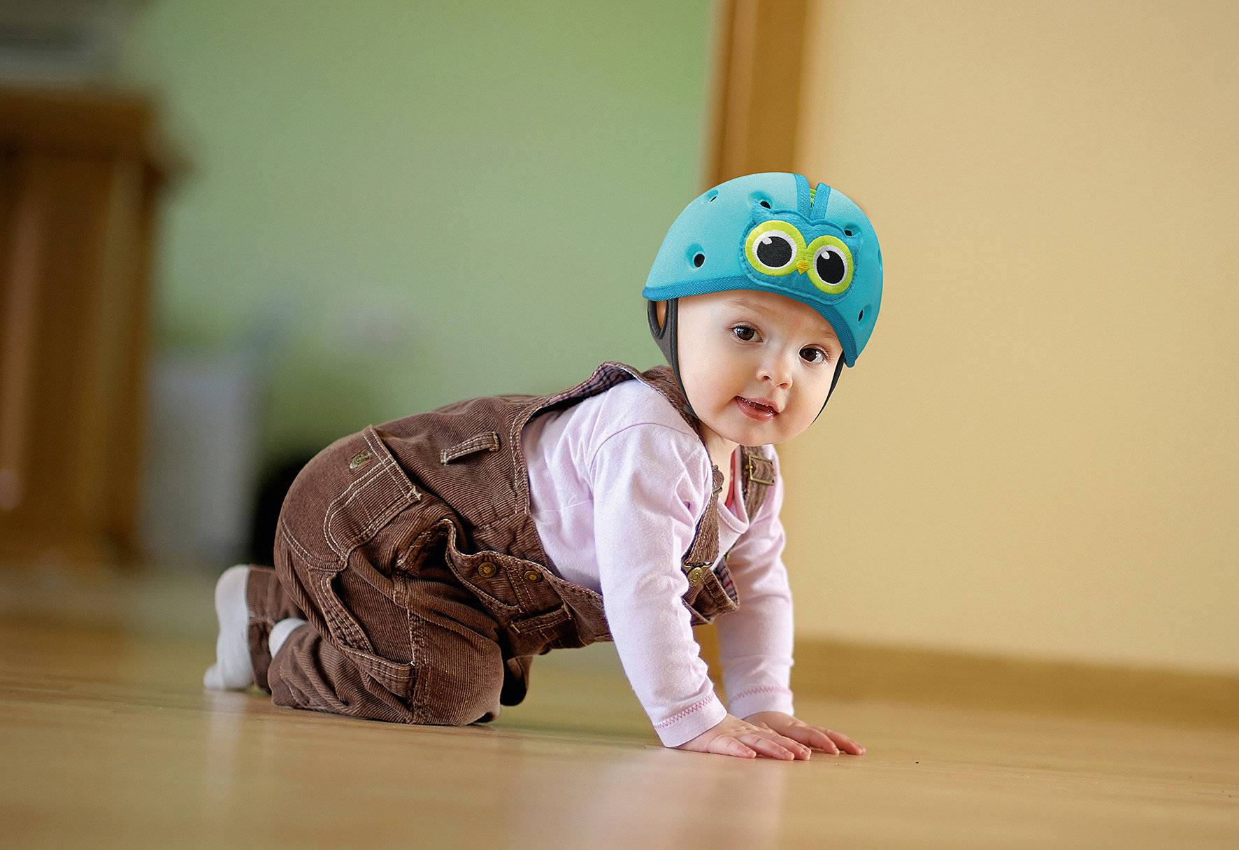 safehead 1611 Babyhelm Eule, Kopfschutz für