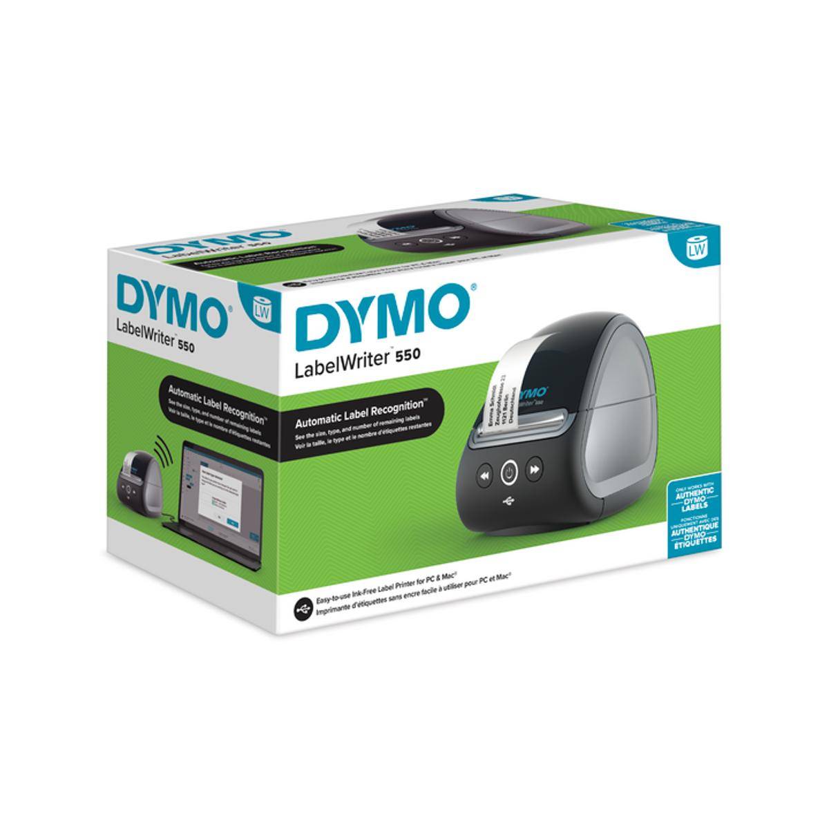 DYMO Labelwriter 550 Etiketten-Drucker Thermodirekt 300 x 300 dpi Etikettenbreite (max.): 61 mm USB