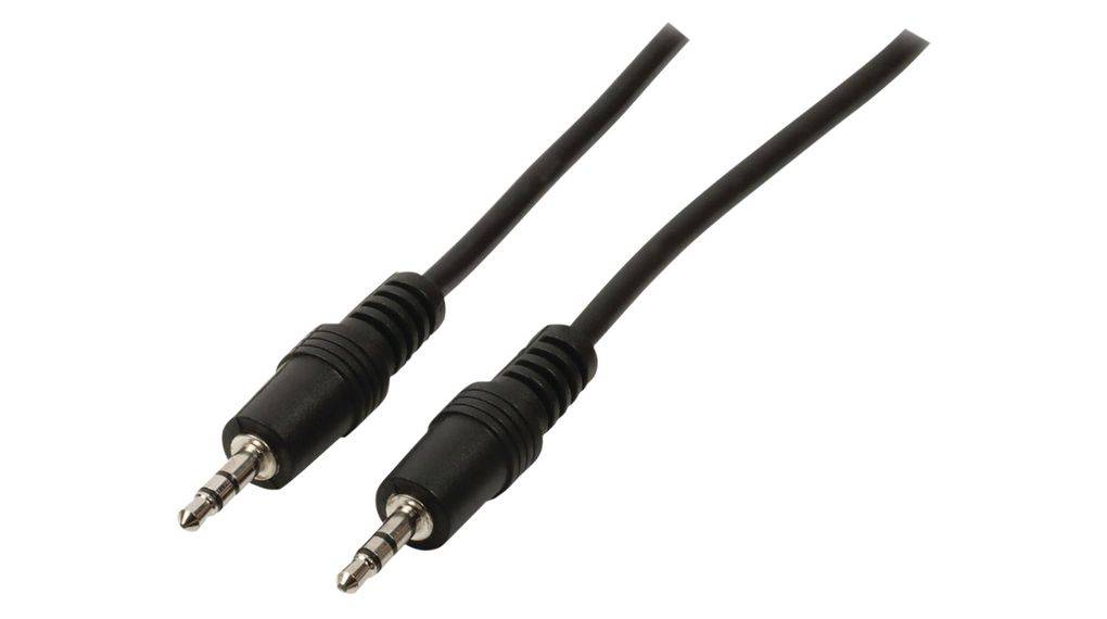 Stereo Audiokabel Klinkenstecker 3.5 mm - Klinkenstecker 3.5 mm 3m