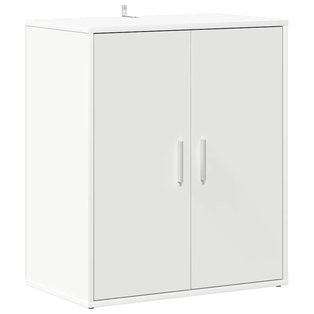 vidaXL Schuhschrank Weiß 60x35x70 cm Holzwerkstoff
