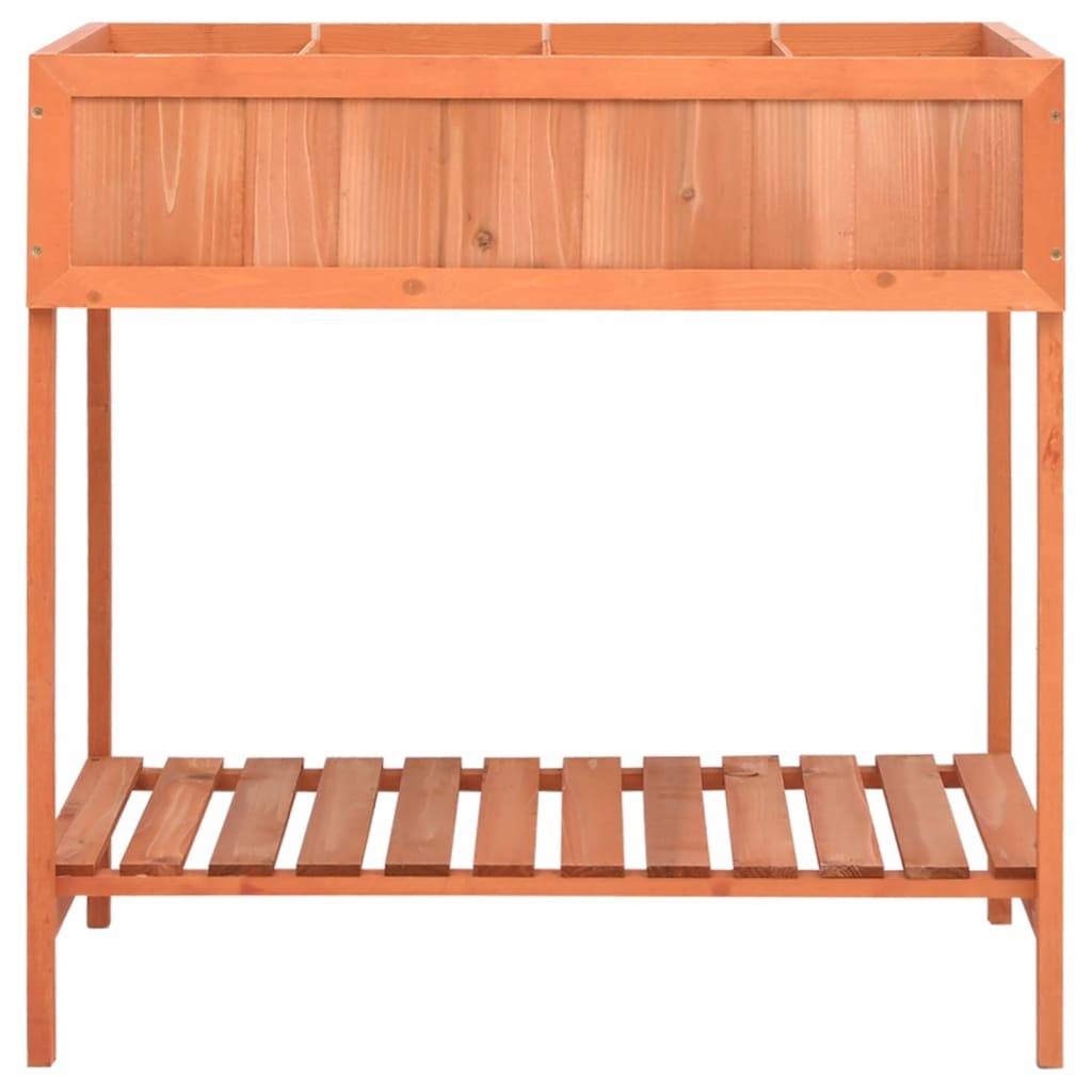 vidaXL Pflanzgefäß für Kräuter 80x60x80 cm Massivholz Tanne
