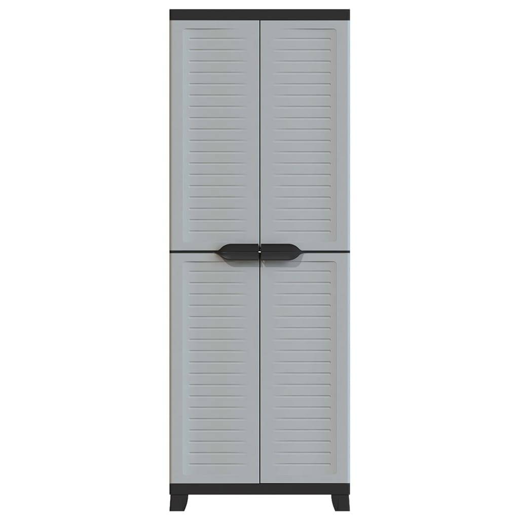 vidaXL Kunststoffschrank 65x45x181 cm