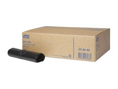 Tork - Müllbeutel - 5 L - Polyethylen - Schwarz - Packung mit 50