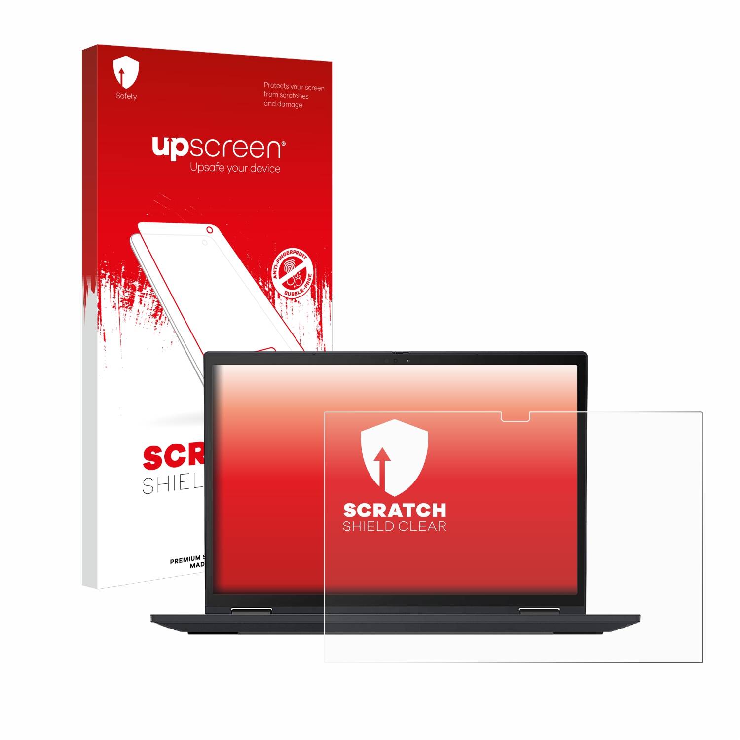 upscreen Scratch Shield Schutzfolie für Lenovo ThinkPad X13 Yoga Gen 2