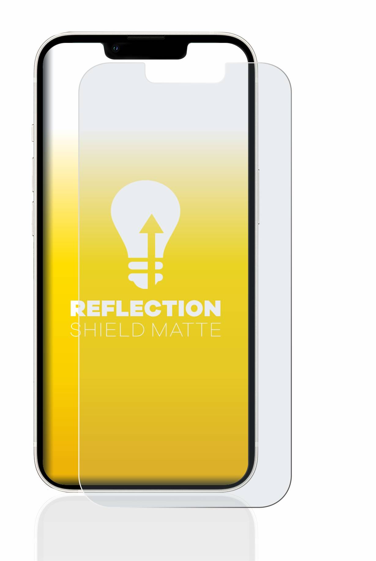 upscreen Reflection Shield Matt Schutzfolie für Apple iPhone 13
