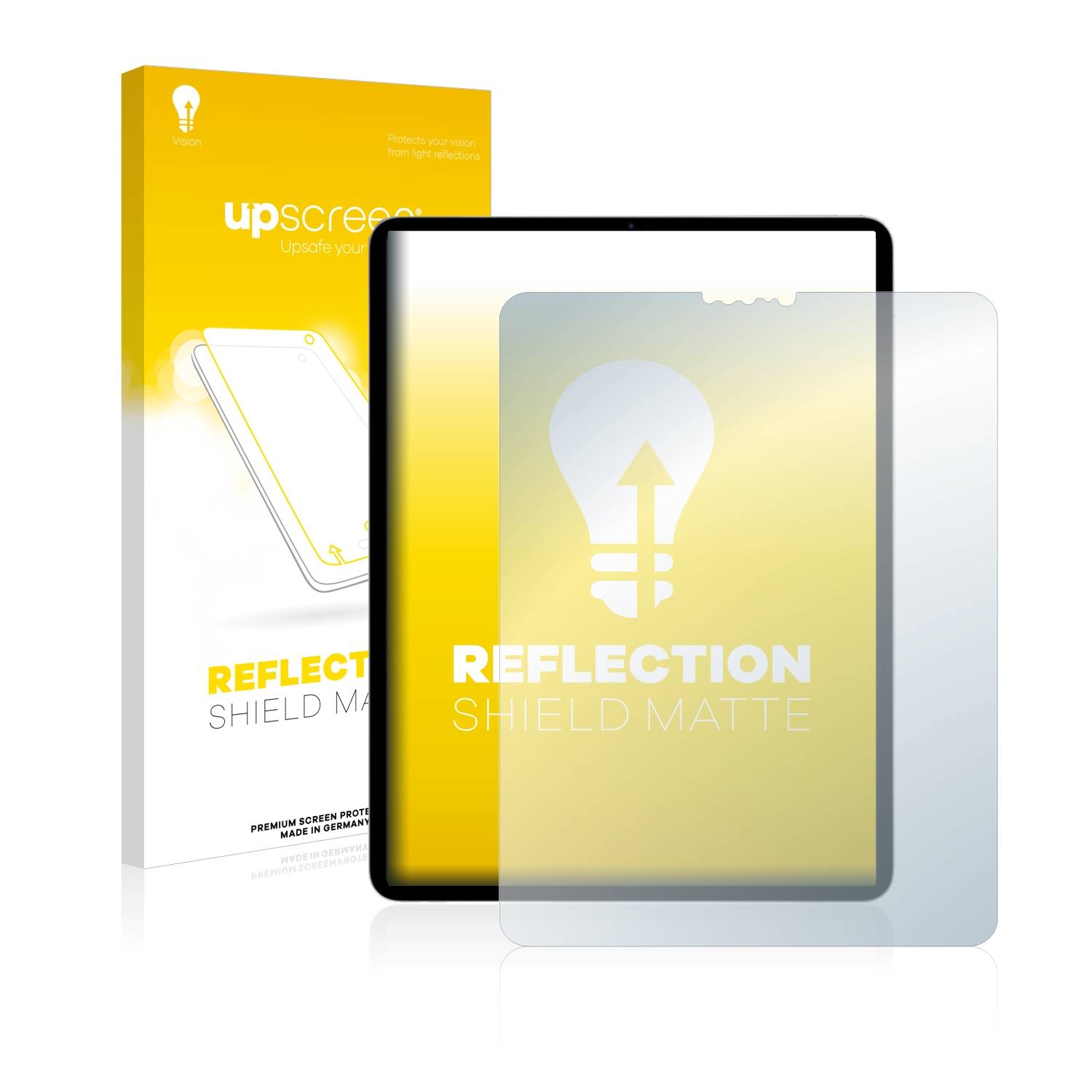 upscreen Reflection Shield Matt Schutzfolie für Apple iPad Pro 11 WiFi 2021 (3. Gen.)