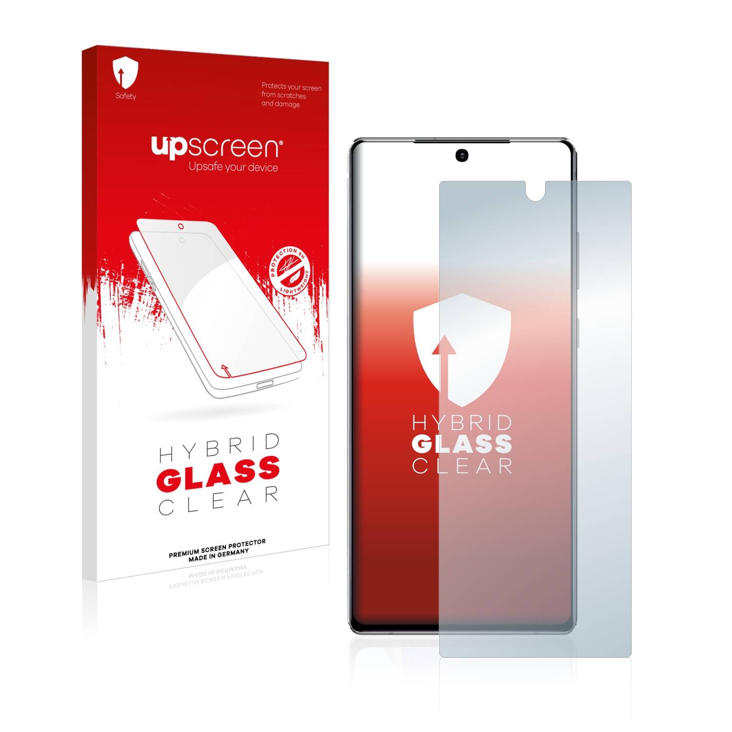 upscreen Hybrid Glas Schutz-Folie für Samsung Galaxy Note 20