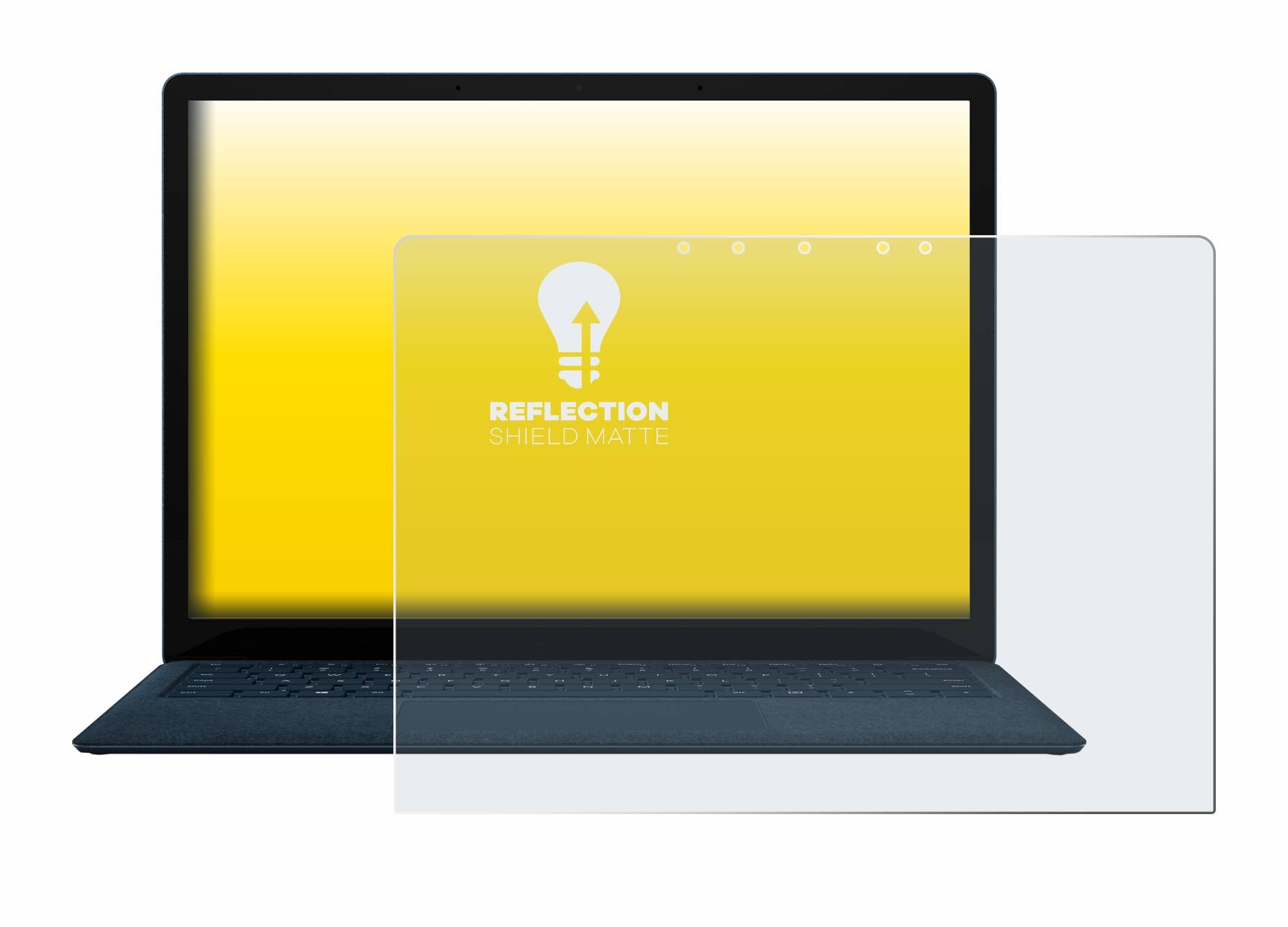 upscreen Schutzfolie für Microsoft Surface Laptop 4 13.5" Folie Matt Entspiegelt Anti-Reflex