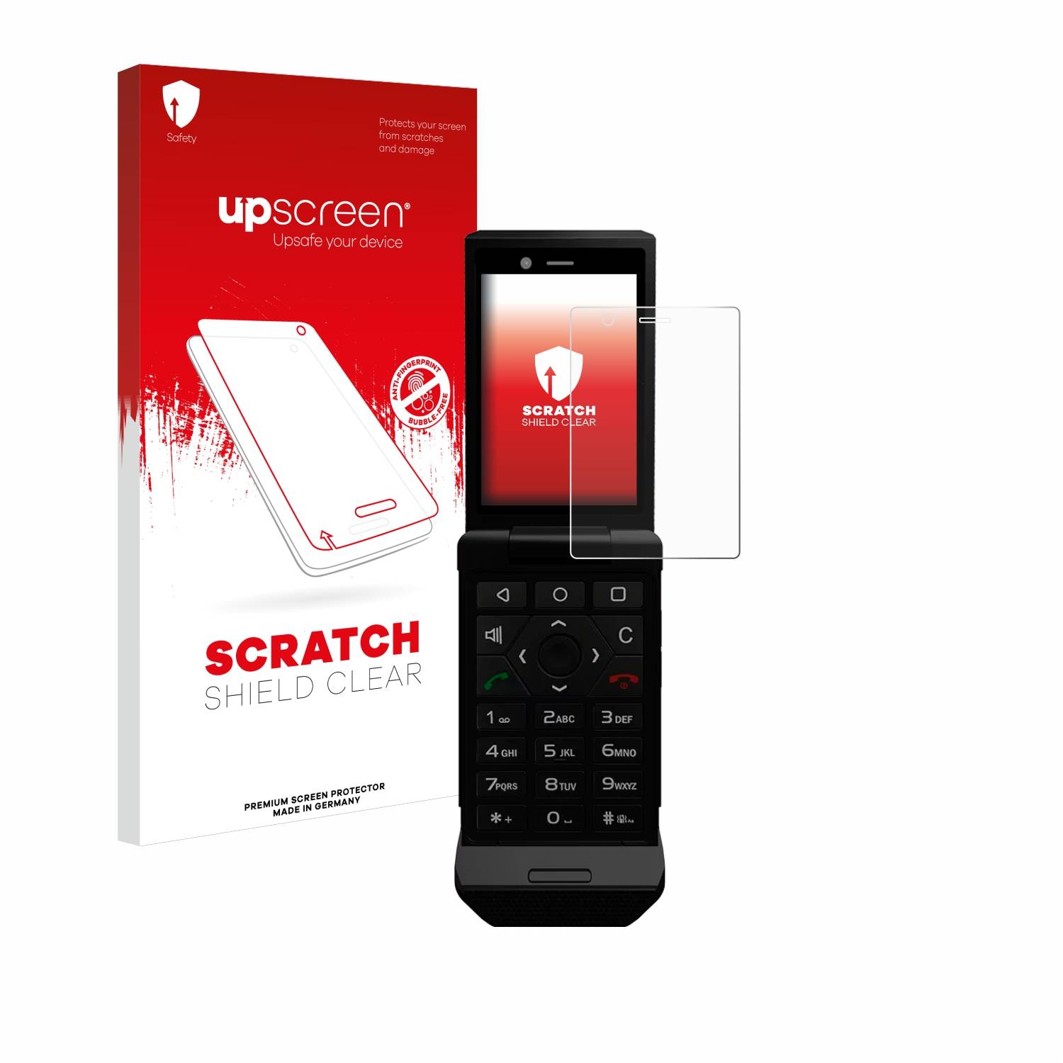 upscreen Scratch Shield Schutzfolie für Caterpillar Cat S22 Flip