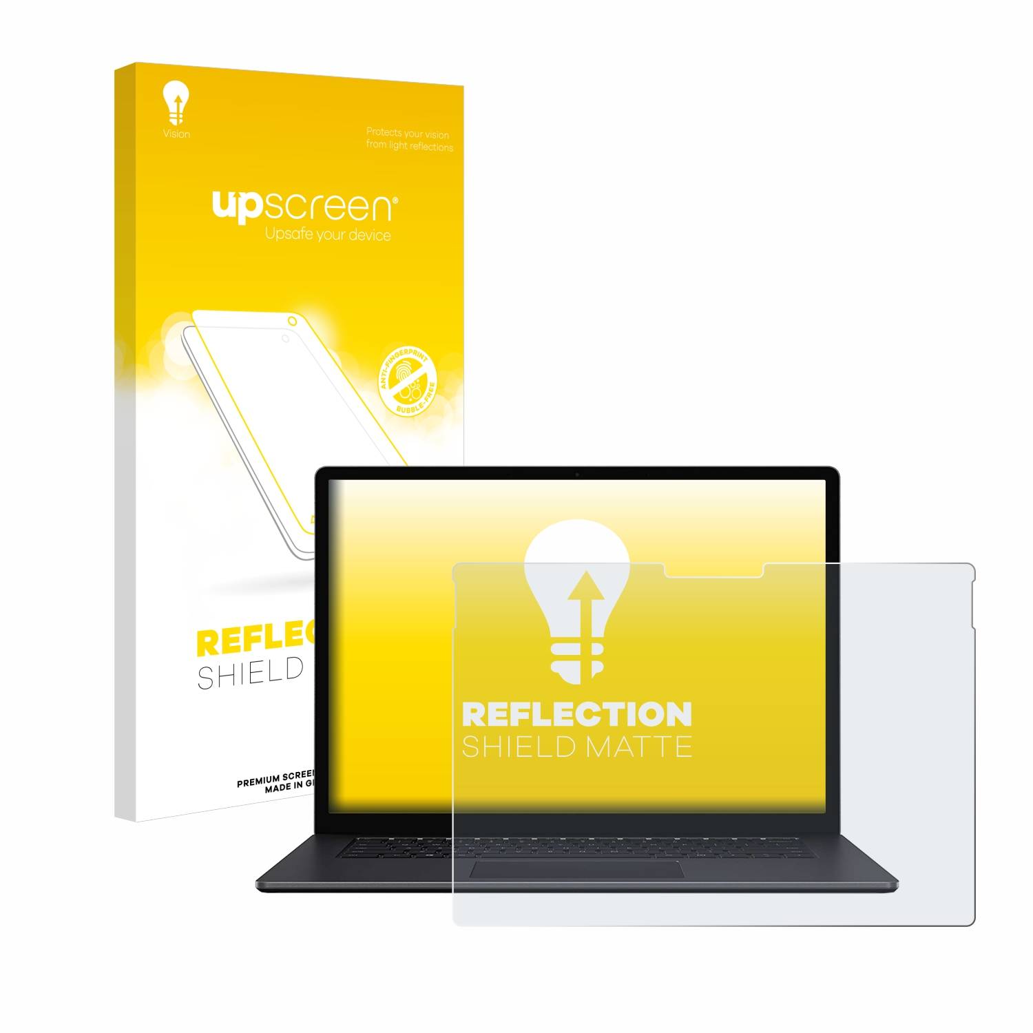 upscreen Reflection Shield Matt Schutzfolie für Microsoft Surface Book 3 15