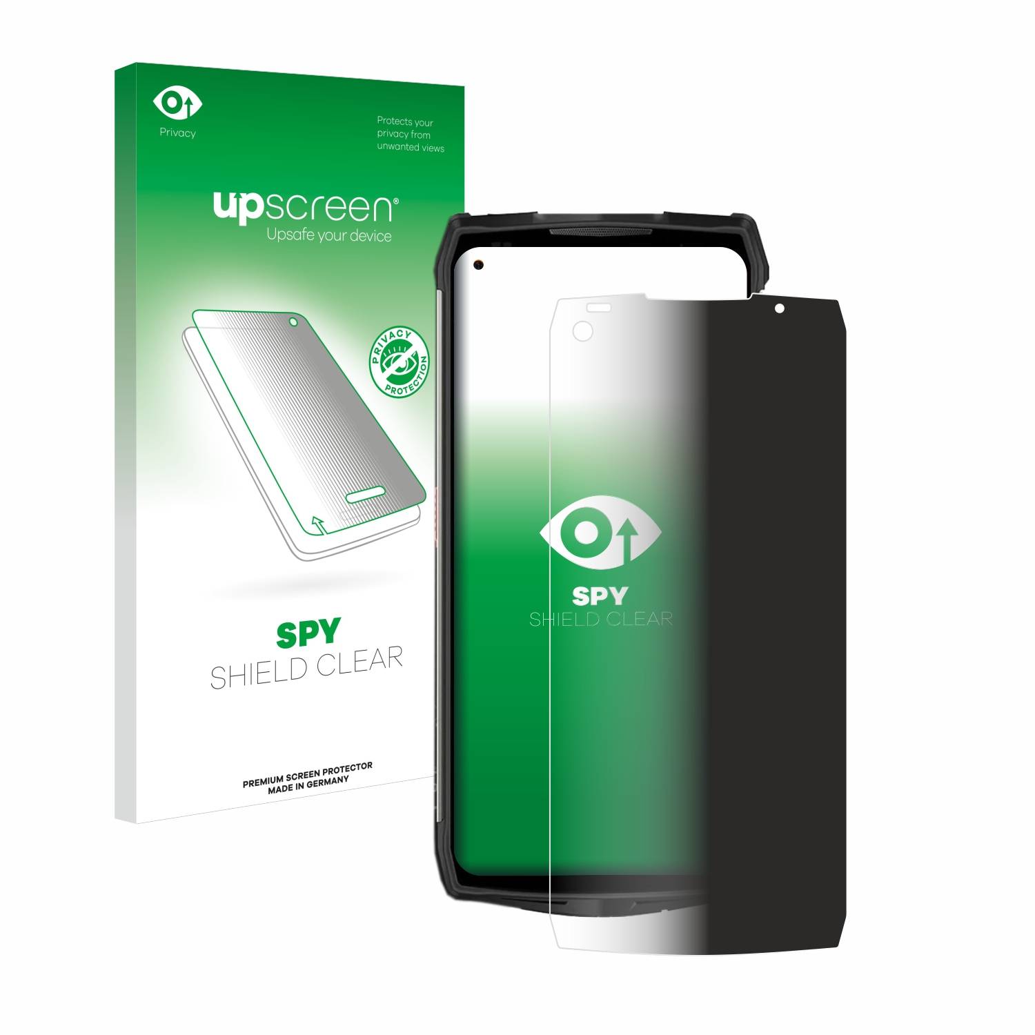 upscreen Blickschutzfolie für Ulefone Power Armor 13 Anti-Spy Privacy Blaulichtschutz Sichtschutzfolie