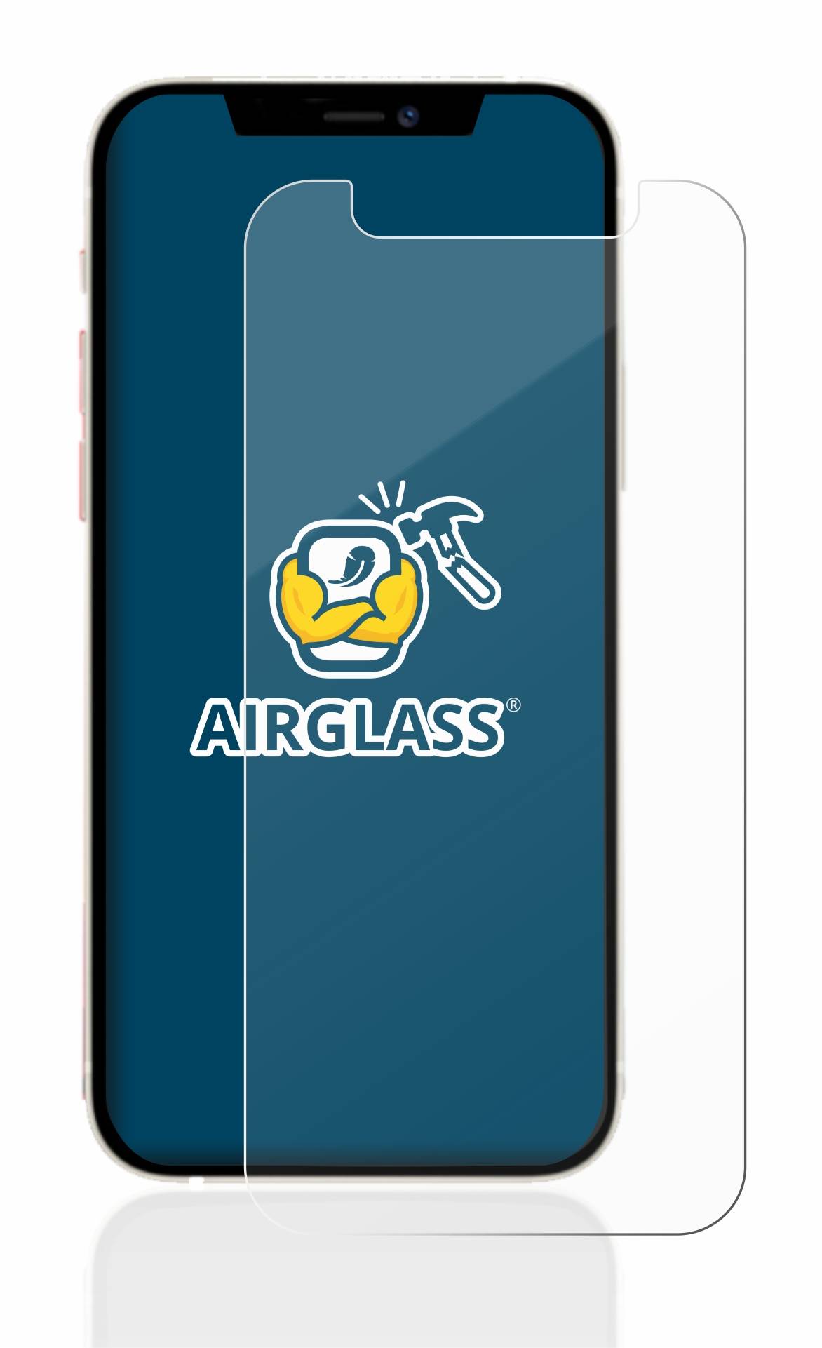 BROTECT AirGlass Glas Panzer-Folie für Apple iPhone 12 mini - Schutzglas