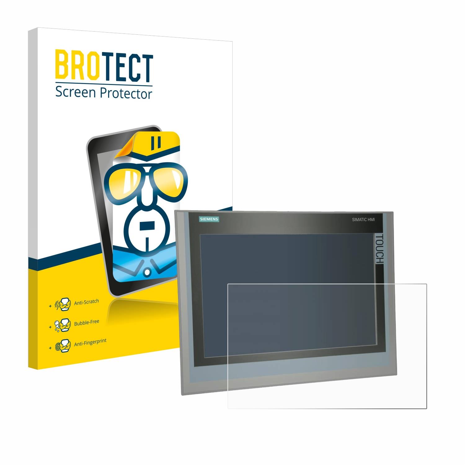 BROTECT Displayschutz-Folie für Siemens Simatic HMI TP 1500 Comfort
