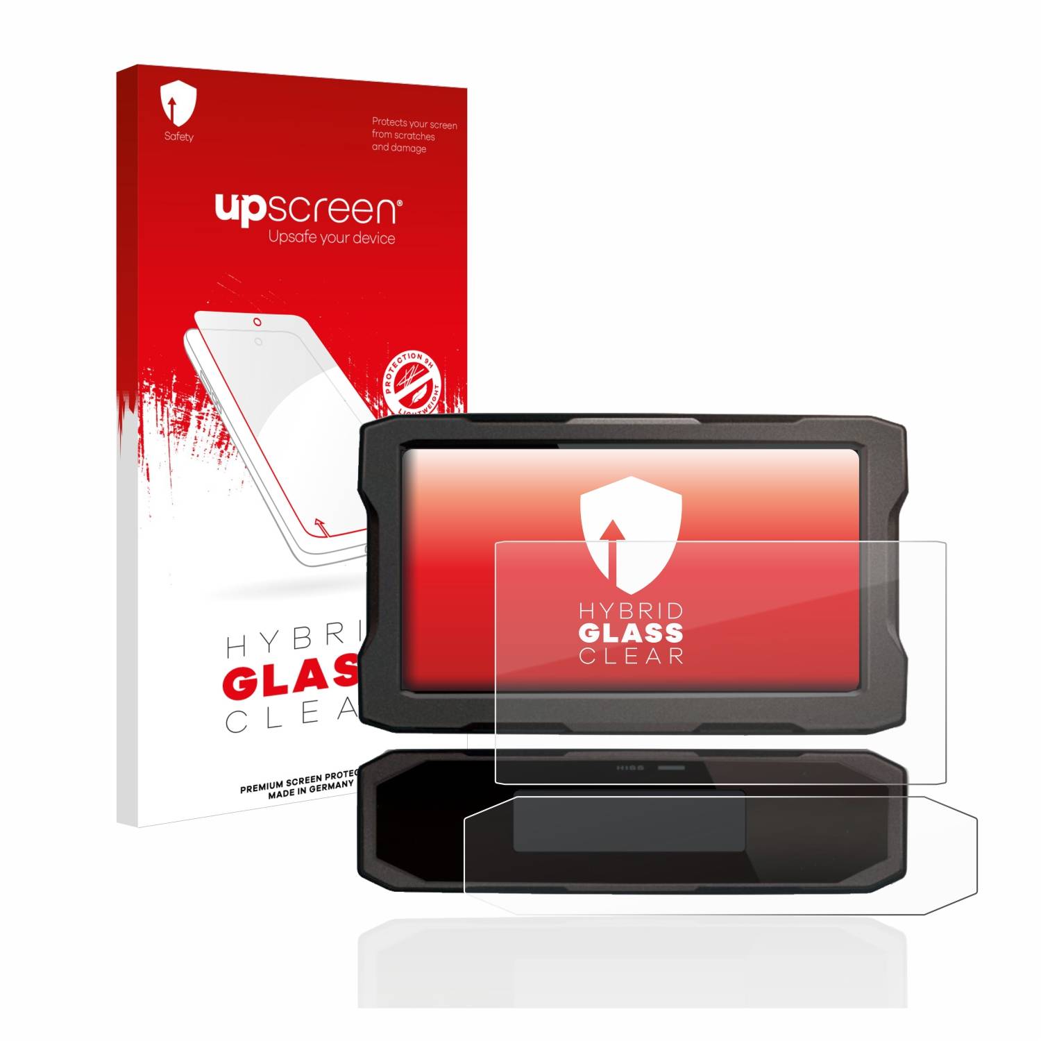 upscreen Hybrid Glas Schutz-Folie für Honda CRF1100L 2020 Tachoanzeige