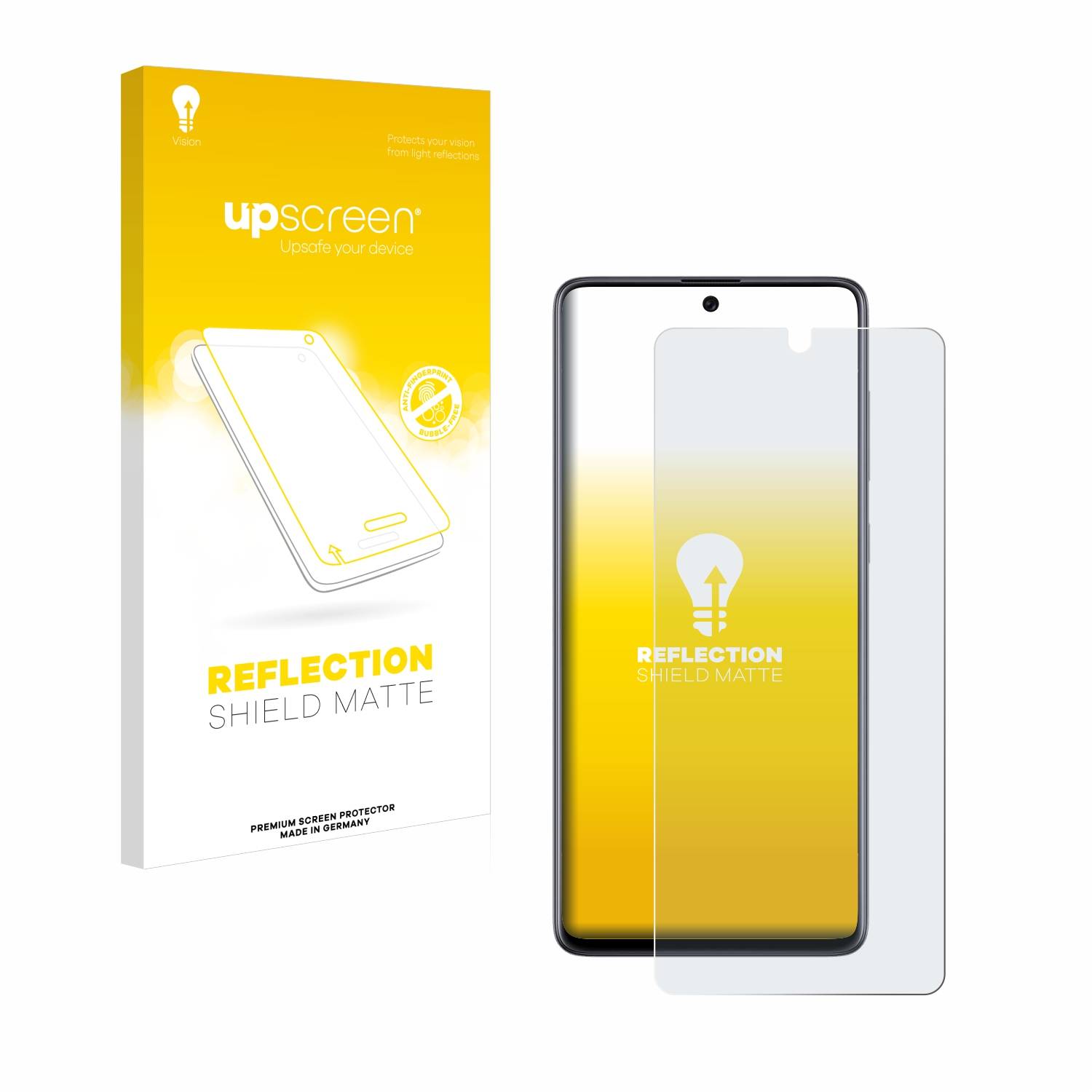 upscreen Reflection Shield Matt Schutzfolie für Samsung Galaxy A71
