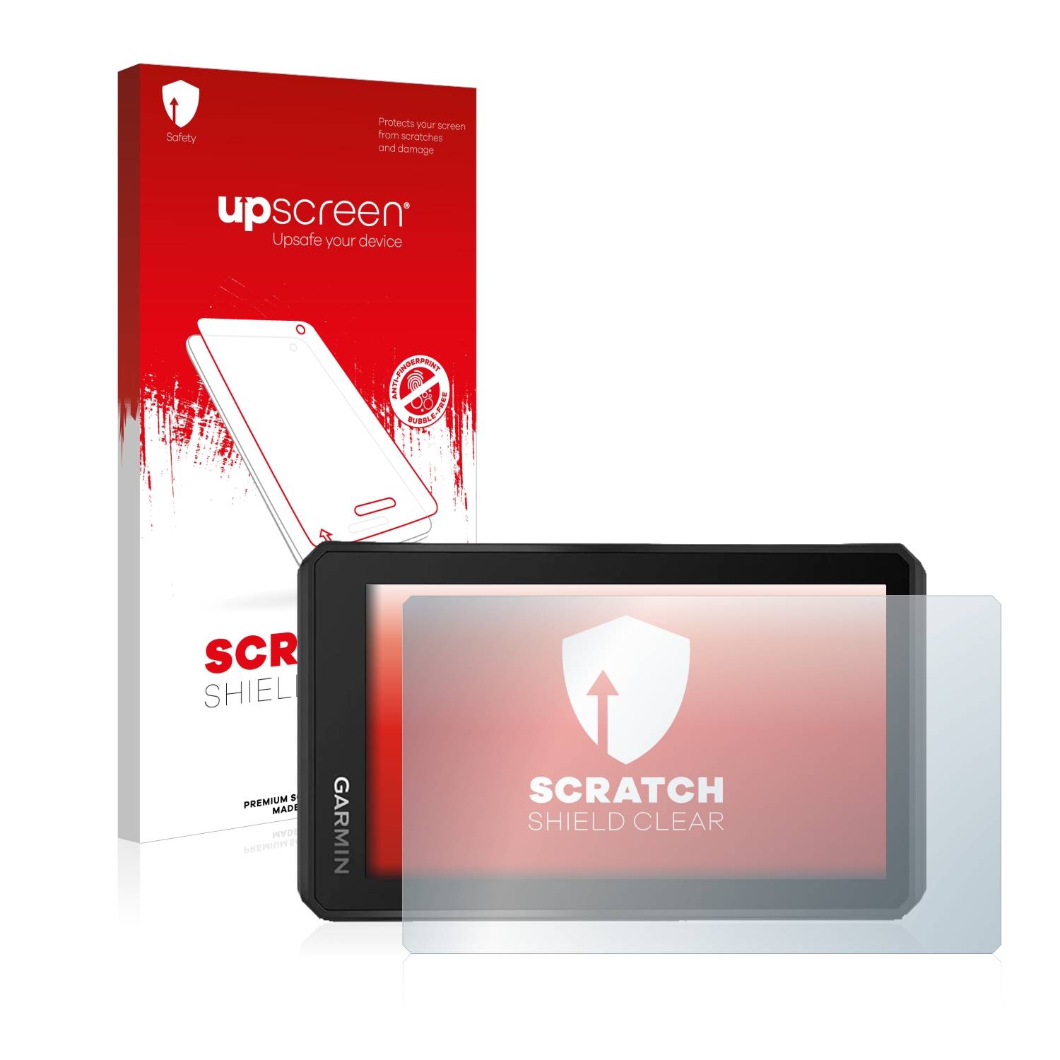 upscreen Schutzfolie für Garmin Tread 5.5" Kratzschutz Anti-Fingerprint Klar