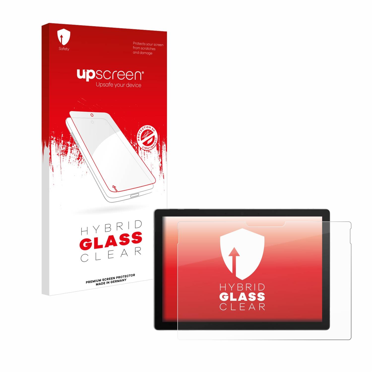 upscreen Hybrid Glas Schutz-Folie für Microsoft Surface Pro 7