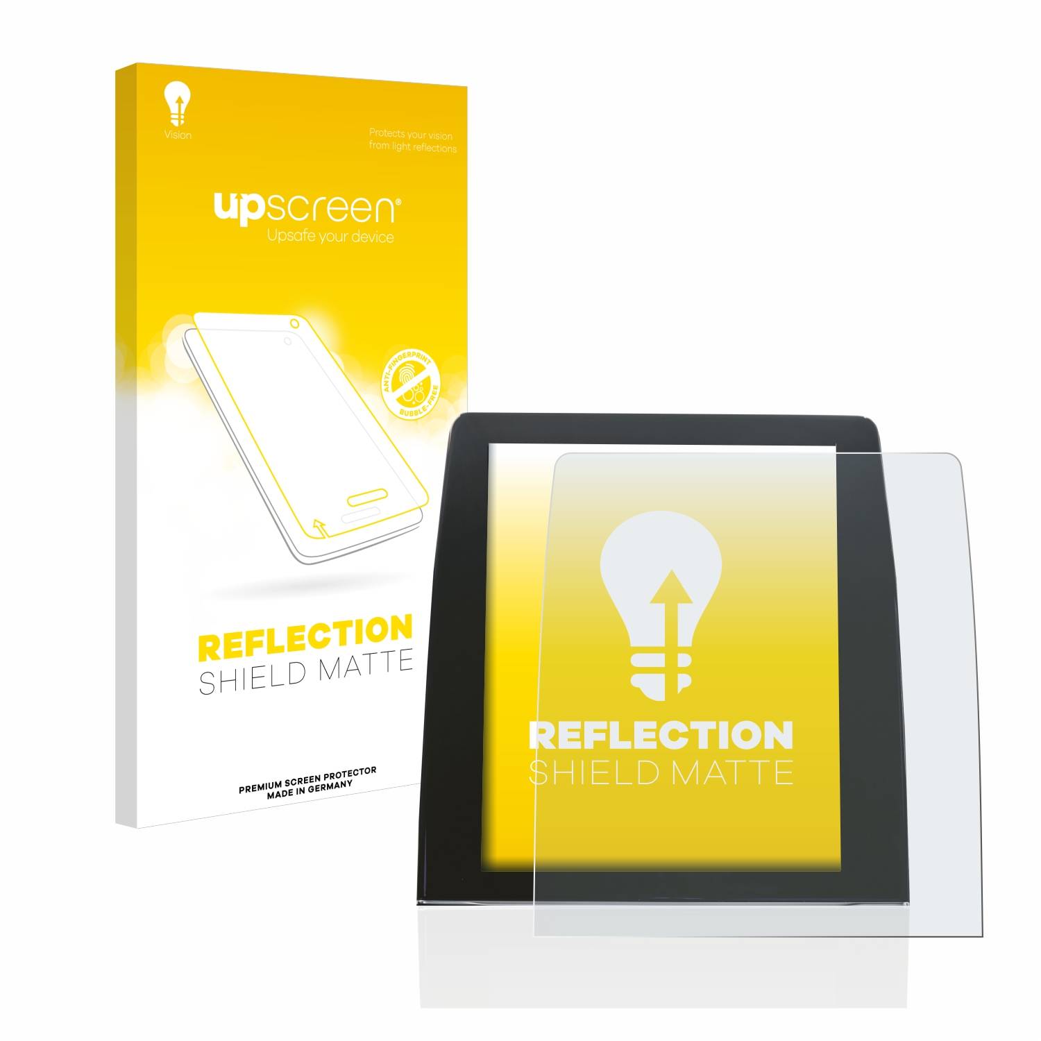 upscreen Reflection Shield Matt Schutzfolie für Renault Clio 5 2020 Easy Link 9.3