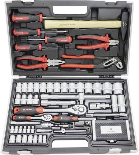 TOOLCRAFT HT03408 819444 Profi Werkzeugset im Koffer 109teilig