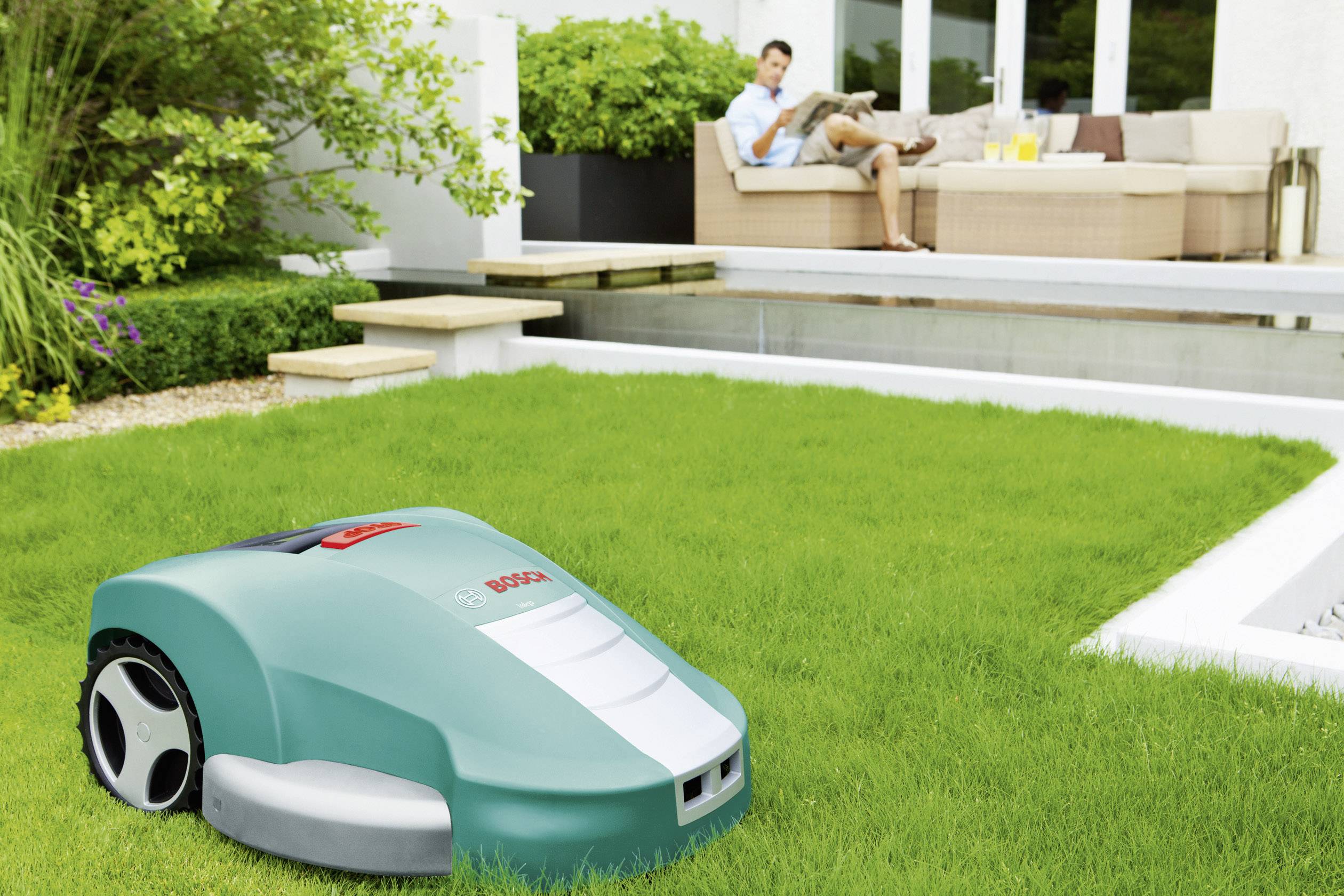 Bosch Indego Mähroboter Geeignet für Fläche max. 1000 m²