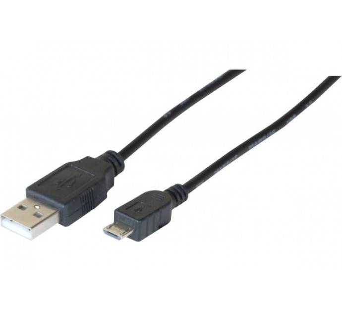 Micro USB 2.0 Kabel, USB St. A/ USB Micro St. B, 1,0 m