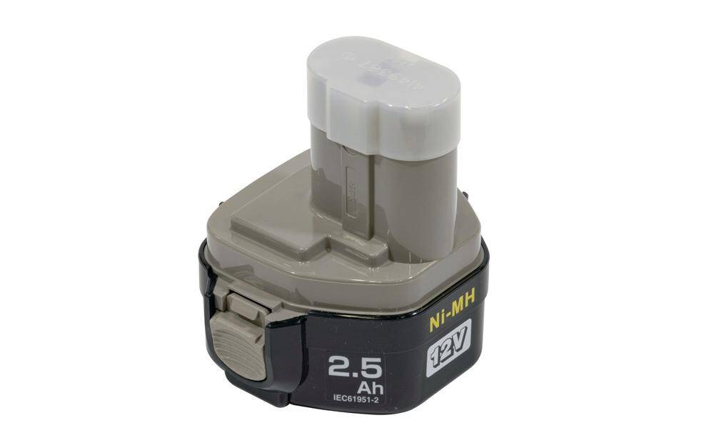 Makita 1234 NiMH 193100-4 Werkzeug-Akku 12 V 2.5 Ah NiMH