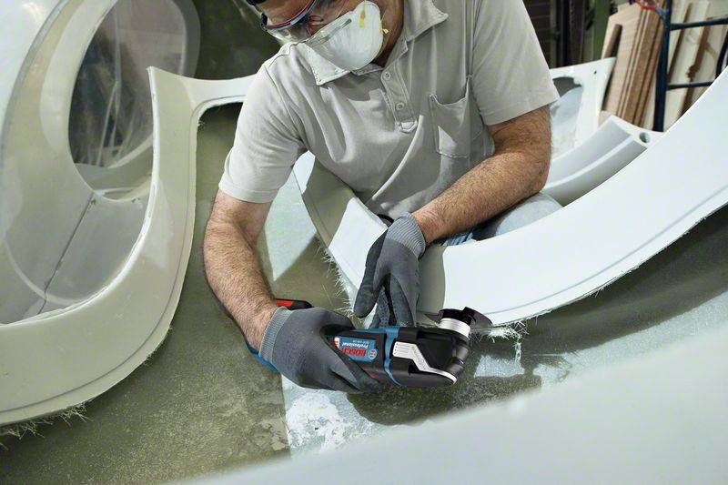 Bosch Professional 06018B6002 Akku-Multifunktionswerkzeug ohne Akku Anzahl mitgelieferte Akkus 0